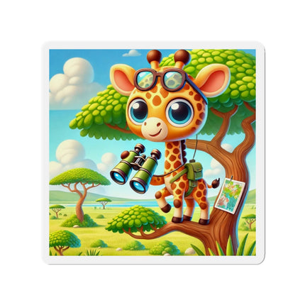 Giraffe Lookout Die-Cut Magnets (5 Sizes)