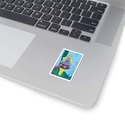 Exquisite Elegance by Umberto Brunelleschi Kiss-Cut Stickers (4 Sizes)