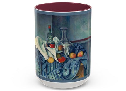 The Peppermint Bottle by Paul Cézanne Colorful Mugs (11oz, 15oz)
