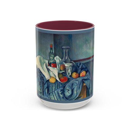 The Peppermint Bottle by Paul Cézanne Colorful Mugs (11oz, 15oz)