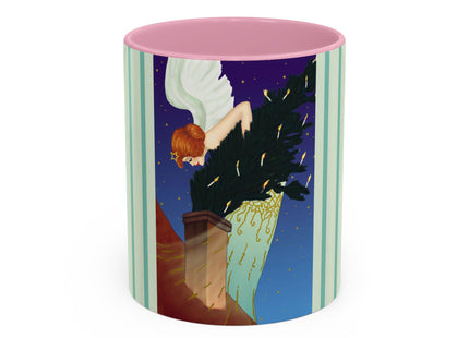 The Christmas Angel Colorful Mugs (11oz, 15oz)