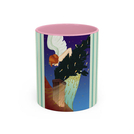 The Christmas Angel Colorful Mugs (11oz, 15oz)