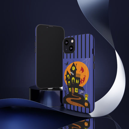 Halloween Night at the Haunted House Phone Cases