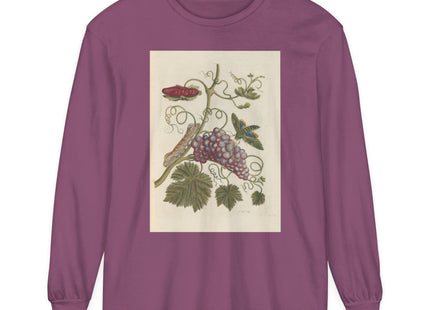 Botanical Pl.49 by Maria Sibylla Garment-dyed Long Sleeve T-Shirt