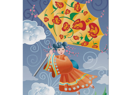 Flight of Blossoms Matte Canvas, Stretched, 0.75"