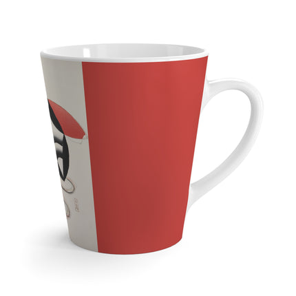 Illustrations of Japanese Toys Pl.056 by Kawasaki Kyosen Latte Mug