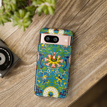 Chinese Floral Illustration by Owen Jones Phone Cases