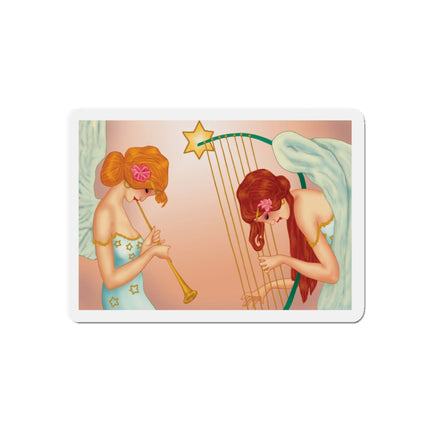Heavenly Angel Duet Die-Cut Magnets (5 Sizes)
