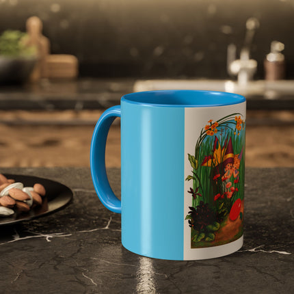 Spring Fairies & Floral Delights Colorful Mugs (11oz, 15oz)