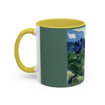 Olive Trees by Vincent Van Gogh Colorful Mugs (11oz, 15oz)
