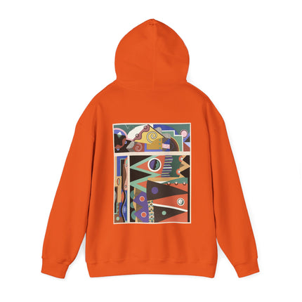 Collection decors et couleurs Pl.03 by Georges Valmier Heavy Blend™ Hooded Sweatshirt