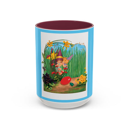 Spring Fairies & Floral Delights Colorful Mugs (11oz, 15oz)