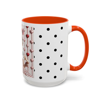 Fashionably Yours, XOXO Colorful Mugs (11oz, 15oz)