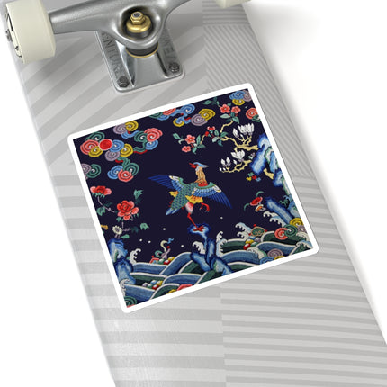 Rank Badge with Mandarin Kiss-Cut Stickers (4 Sizes)