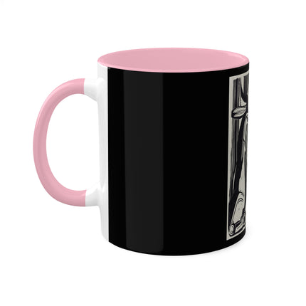 The Large Cow by Ernst Ludwig Kirchner Colorful Mugs, 11oz