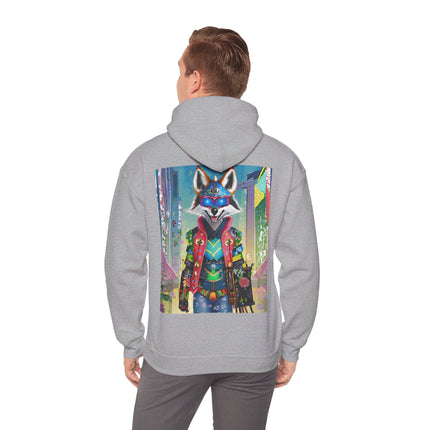 Cyber Hyena – Heavy Blend™ Hooded Sweatshirt
