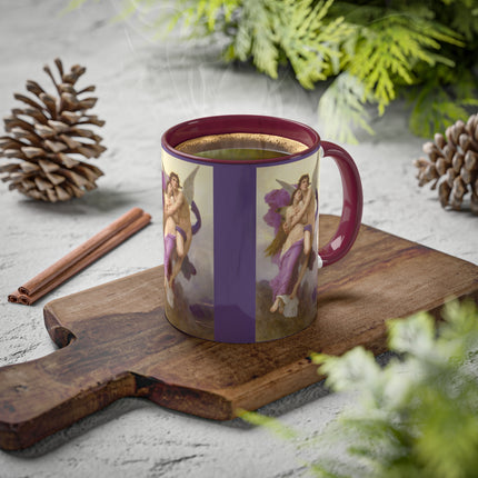 The Abduction of Psyche by William Bouguereau Colorful Mugs, 11oz