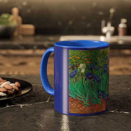 Irises by Vincent Van Gogh Colorful Mugs (11oz, 15oz)