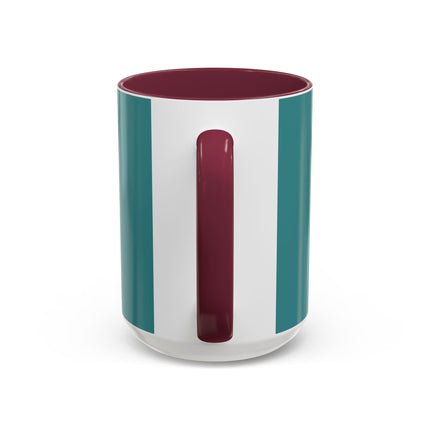 Cherry Blossom Courtesans & Crimson Crab Colorful Mug – Imperial Elegance & Playful Charm