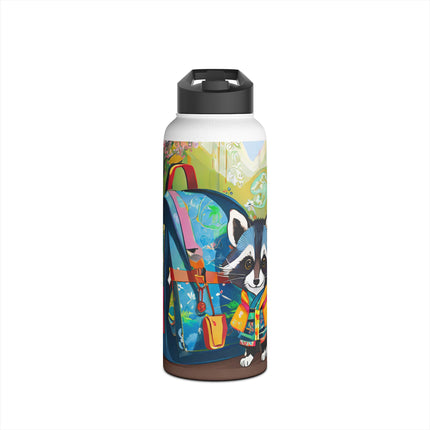 Baby Racoon Stainless Steel Water Bottle