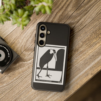 A Lame Marabou by Samuel Jessurun de Mesquita Phone Cases
