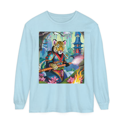 Cyberpunk Leopard Long Sleeve T-Shirt