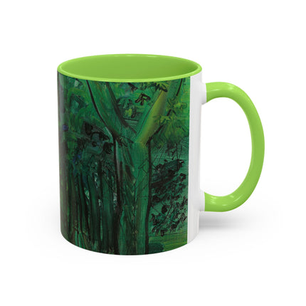 Route en forêt by Raoul Dufy Colorful Mugs (11oz, 15oz)