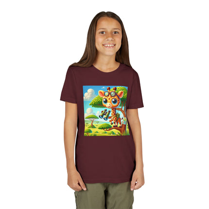 Giraffe Lookout Youth Short Sleeve Tee