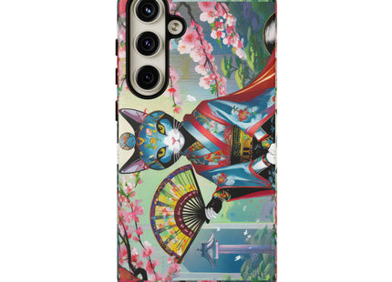 Cyberpunk Geisha Phone Cases