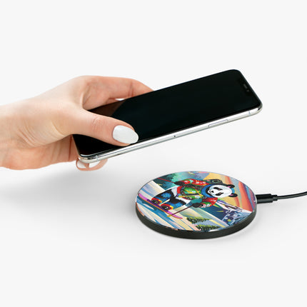 Cyberpunk Panda Wireless Charger