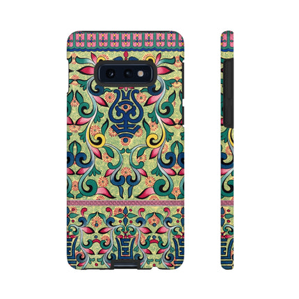 Colorful Flower Pattern by Owen Jones Phone Cases