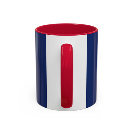 👑🎄 The Christmas Queen Of Golden Bells Colorful Mug – Art Deco Holiday Elegance