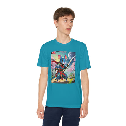 Cyber Samurai Rat Youth Competitor Tee