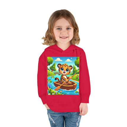Little Explorer on the River Toddler Pullover Fleece Hoodie