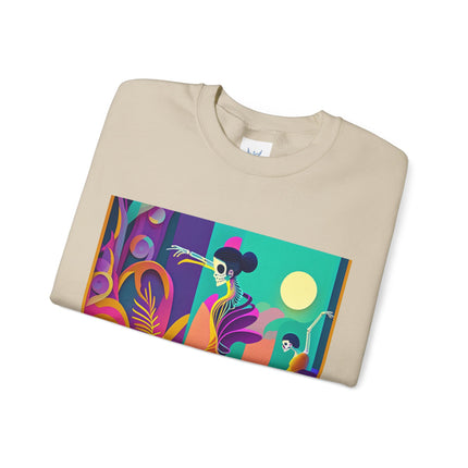 Dance of the Skeleton Ballerinas Unisex Heavy Blend™ Crewneck Sweatshirt
