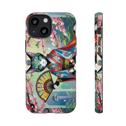 Cyberpunk Geisha Phone Cases
