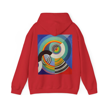 Rythme No. 3 by Robert Delaunay Heavy Blend™ Hooded Sweatshirt