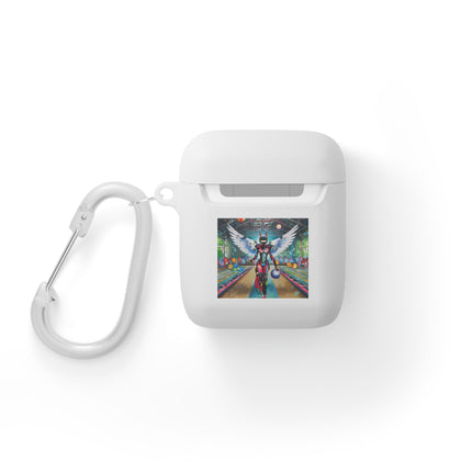 Samurai Robot Angels AirPods Case Cover