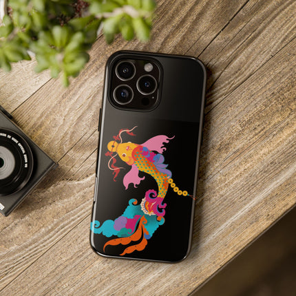 Golden Koi Phone Case – Lucky Swim & Vibrant Fortune