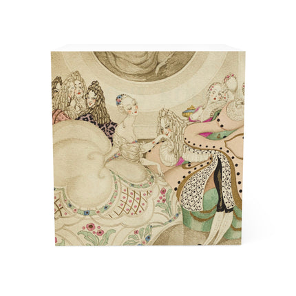 Sur talons rouges (On Red Heels) pl 01 by Gerda Wegener Note Cube