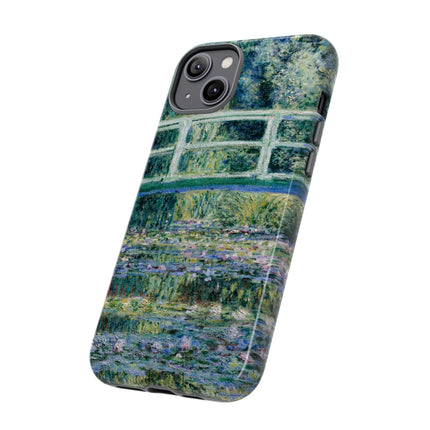 Water Lilies and Japanese Bridge by Claude Monet Phone Cases