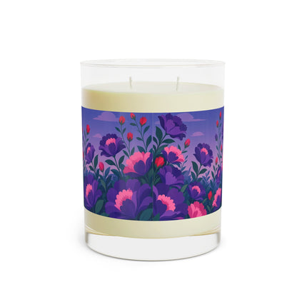 🎭🌺 The Enchanted Flower Garden Ballet Scented Candle – Art Deco Floral Fantasy