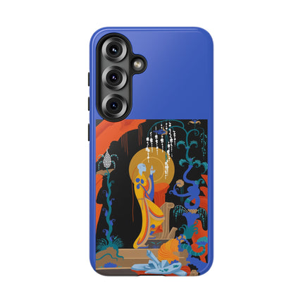 Mystic Oracle Phone Case – Sacred Glow & Eternal Grace