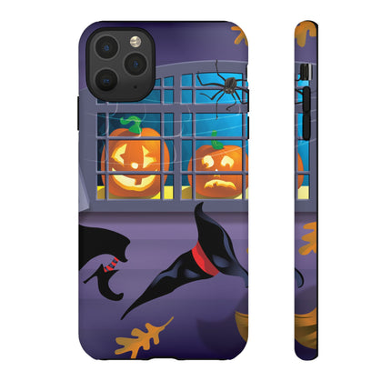 Whimsical Halloween Mischief Phone Cases