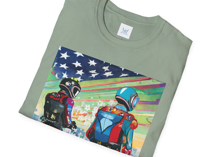 NSA Cyber Punk Computer Hacking Team Softstyle T-Shirt