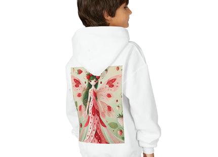 Strawberry Fairy Delight Youth Heavy Blend Hooded Sweatshirt