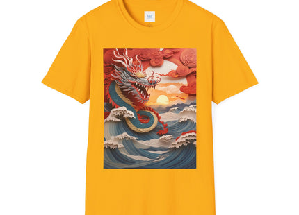Stormbound Dragon Garment-Dyed T-shirt Softstyle T-Shirt