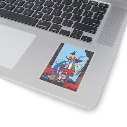 A Visual Journey by Umberto Brunelleschi Kiss-Cut Stickers (4 Sizes)