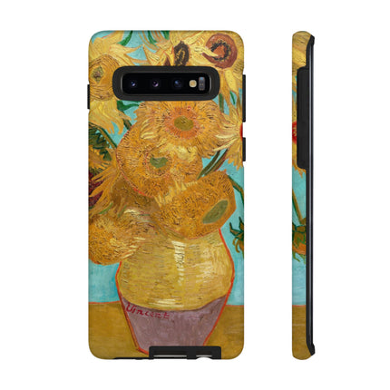 Vase with Twelve Sunflowers by Vincent Van Gogh Phone Cases