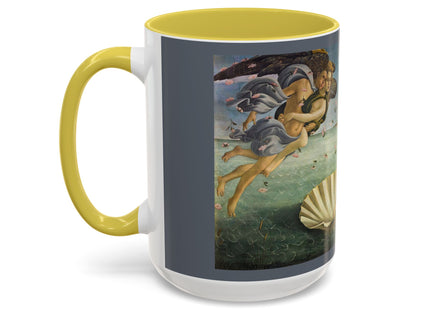 Birth of Venus by Sandro Botticelli Colorful Mugs (11oz, 15oz)